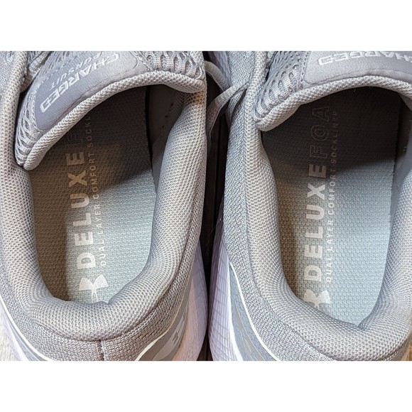 Women's UA Under Armour Charged Pursuit 2 Running Shoes Gray 3022604-101 Sz. 11 - Picture 9 of 10